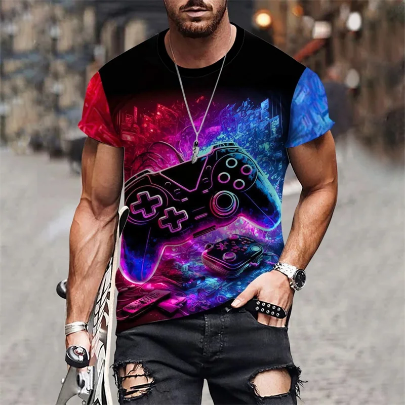 2024 New Fashion Men's T-shirt Personality Street Music Rune 3D Print Tees Classic Round Neck Sports Short Sleeve Top Clothing
2024 New Fashion Men's T-shirt Personality Street Music Rune 3D Print Tees Classic Round Neck Sports Short Sleeve Top Clothing