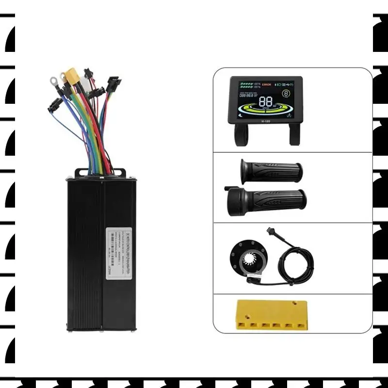A44U Li- Power Boost Conversion Kit H-100 Color Meter With 40A Controller And 20X Handlebar Boost Kit Junction Box
A44U Li- Power Boost Conversion Kit H-100 Color Meter With 40A Controller And 20X Handlebar Boost Kit Junction Box