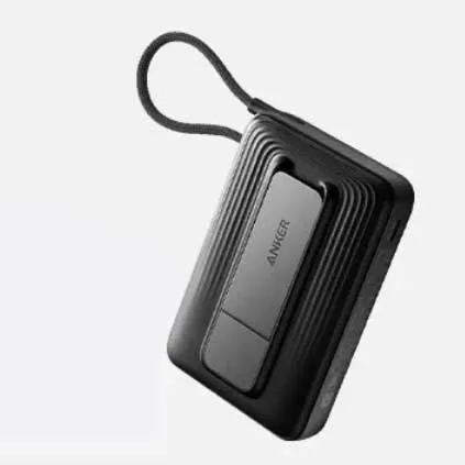 Anker Zolo 10000mAh Portable Power Bank with Built-in USB-C Cable, 45W Fast Charging with Foldable Stand
Anker Zolo 10000mAh Portable Power Bank with Built-in USB-C Cable, 45W Fast Charging with Foldable Stand