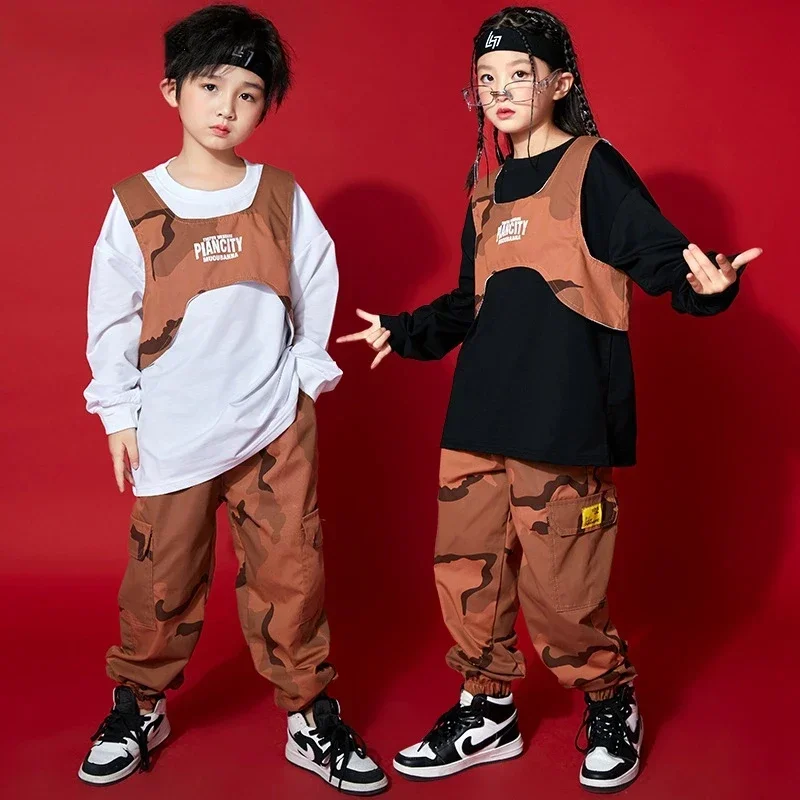 Girls Jazz Modern Dancing Costumes Clothing Children's Hip Hop Dance Wear Outfits Stage Costumes Streetwear Hip-hop Clothing
Girls Jazz Modern Dancing Costumes Clothing Children's Hip Hop Dance Wear Outfits Stage Costumes Streetwear Hip-hop Clothing