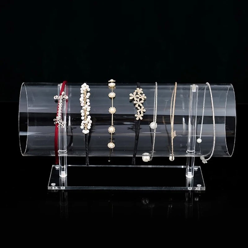 Clear Horizontal Acrylic Headband Display Hairband Holder Tube Tabletop Display Jewelry Organizer Rack
Clear Horizontal Acrylic Headband Display Hairband Holder Tube Tabletop Display Jewelry Organizer Rack
