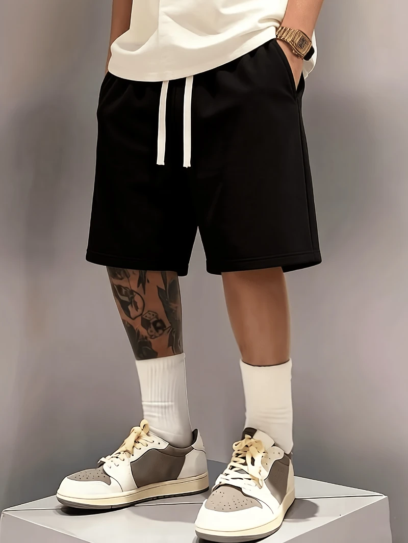 New summer men's comfortable drawstring casual sports loose shorts,trendy men's clothing, suitable for home and street wear
New summer men's comfortable drawstring casual sports loose shorts,trendy men's clothing, suitable for home and street wear