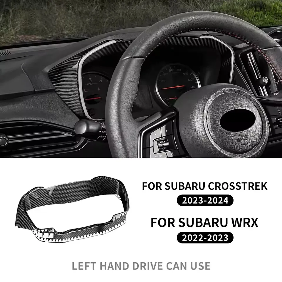 Real Dry Hard Carbon Fiber Sticker For Subaru WRX 22-24 Crosstrek Impreza 2023 2024 LHD Car Speedometer Frame Trim Accessories
Real Dry Hard Carbon Fiber Sticker For Subaru WRX 22-24 Crosstrek Impreza 2023 2024 LHD Car Speedometer Frame Trim Accessories
