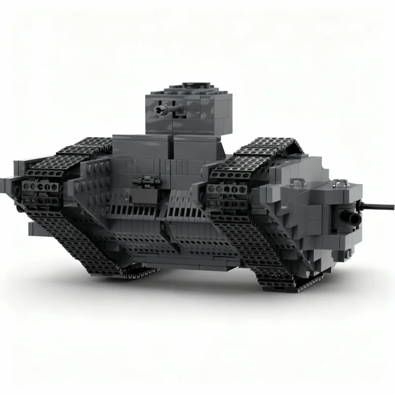 874 детали MOC Spy X Family Tank Mark IV: Конструктор, развивающая игрушка, идея для творчества, подарок на Рождество и День рождения
874 детали MOC Spy X Family Tank Mark IV: Конструктор, развивающая игрушка, идея для творчества, подарок на Рождество и День рождения