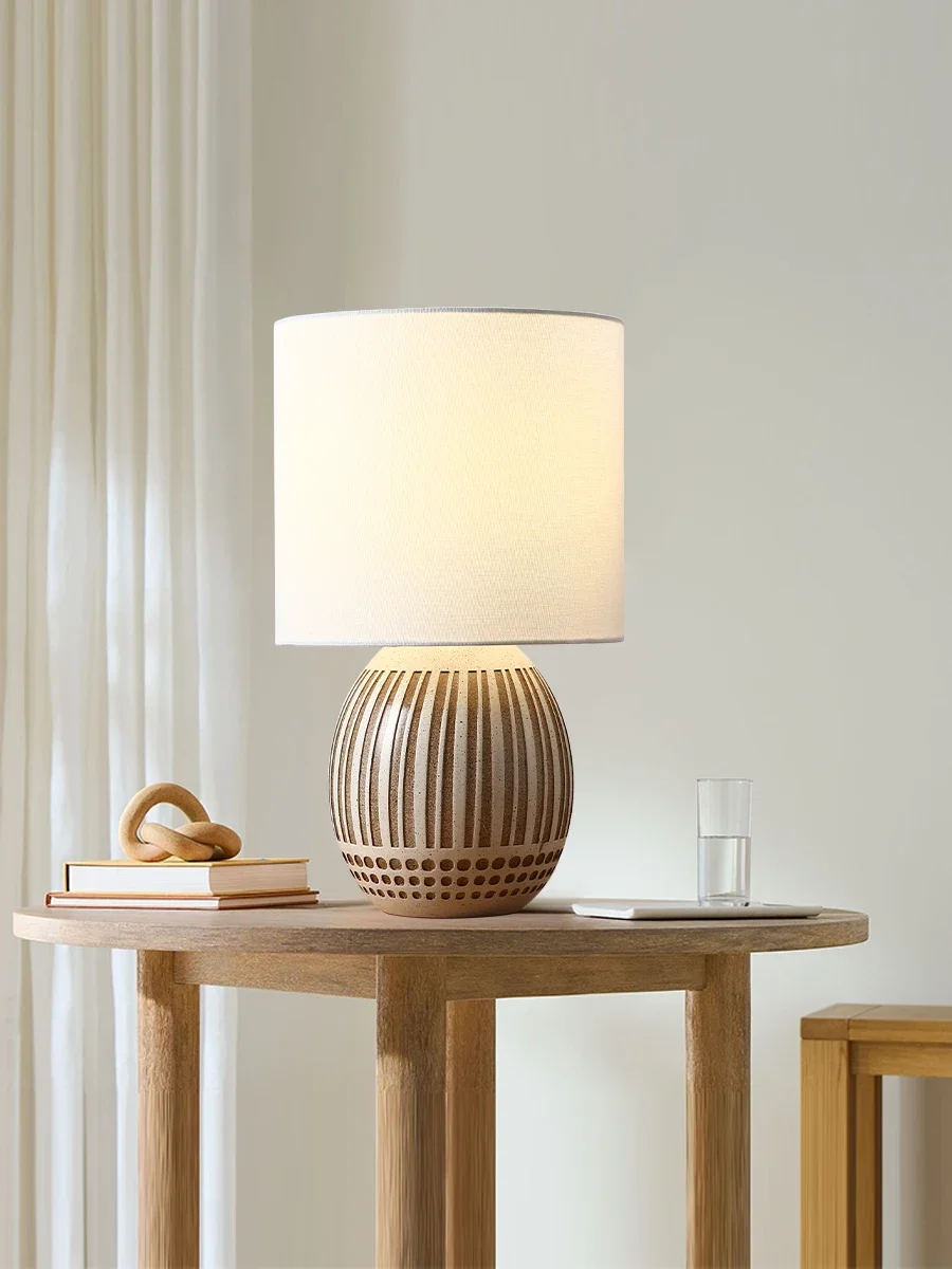 Japanese-style wabi-sabi wind simple desk lamp bedroom American Chinese retro medieval light luxury living room side cabinet
Japanese-style wabi-sabi wind simple desk lamp bedroom American Chinese retro medieval light luxury living room side cabinet