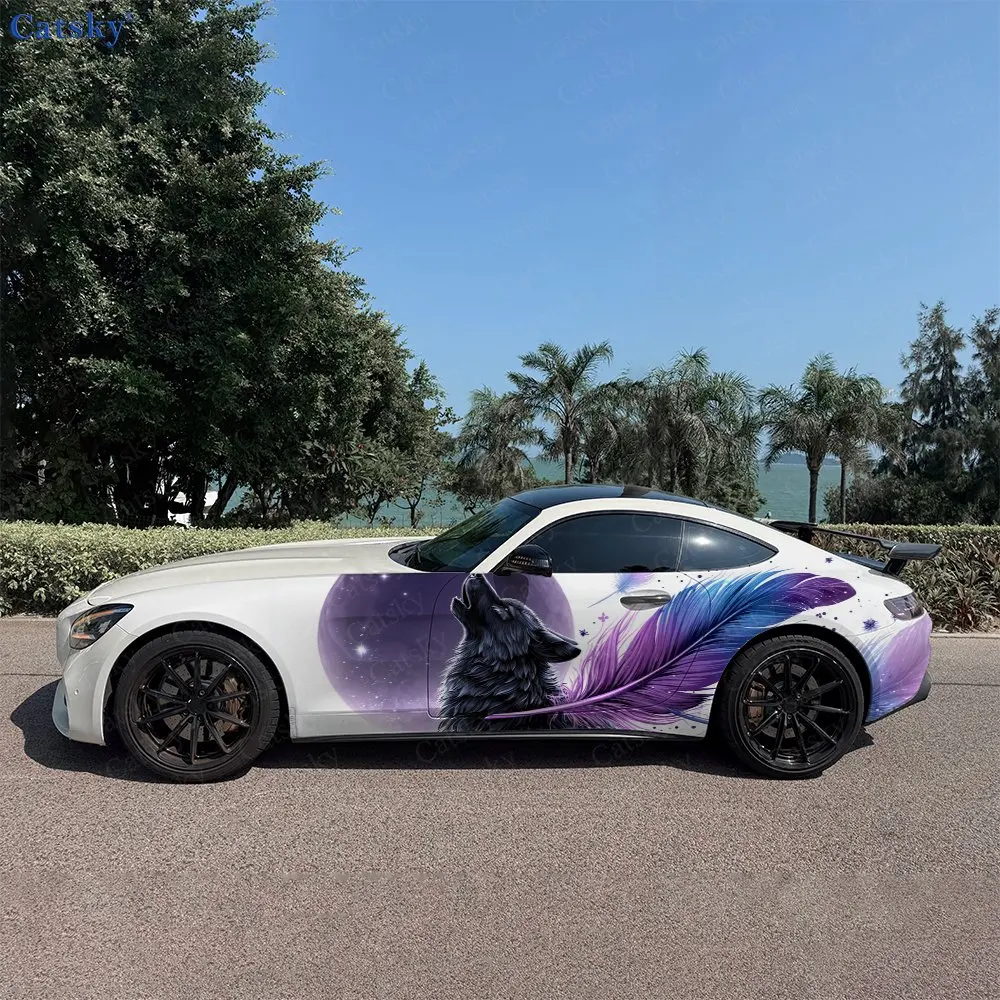 2pcs Dream Spear Wolf Perch, Durable, Fade-resistant, Enhance Vehicle Aesthetics With Bold Artistic Design Car Vinyl Wraps
2pcs Dream Spear Wolf Perch, Durable, Fade-resistant, Enhance Vehicle Aesthetics With Bold Artistic Design Car Vinyl Wraps