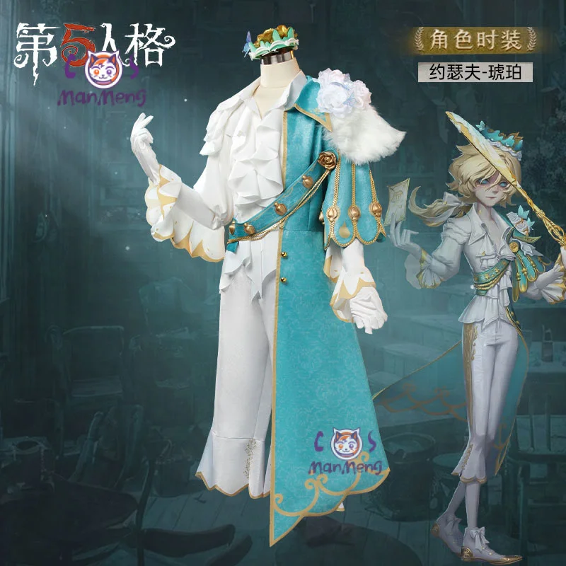 Identity Ⅴ Photographer Cosplay Joseph Desaulniers Costume Elegant Gentleman Cloak Sock Set Halloween Woman Man Uniform S-XXXL
Identity Ⅴ Photographer Cosplay Joseph Desaulniers Costume Elegant Gentleman Cloak Sock Set Halloween Woman Man Uniform S-XXXL