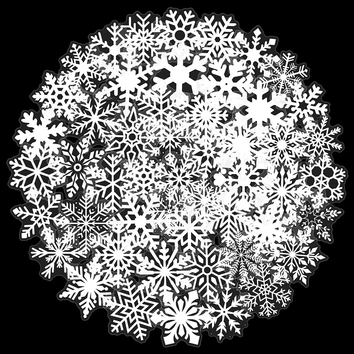 50PCS Snowflake Sticker INS Style Cartoon Transparent Graffiti Creative Decoration Water Cup Stationery Box Waterproof Decal Toy
50PCS Snowflake Sticker INS Style Cartoon Transparent Graffiti Creative Decoration Water Cup Stationery Box Waterproof Decal Toy