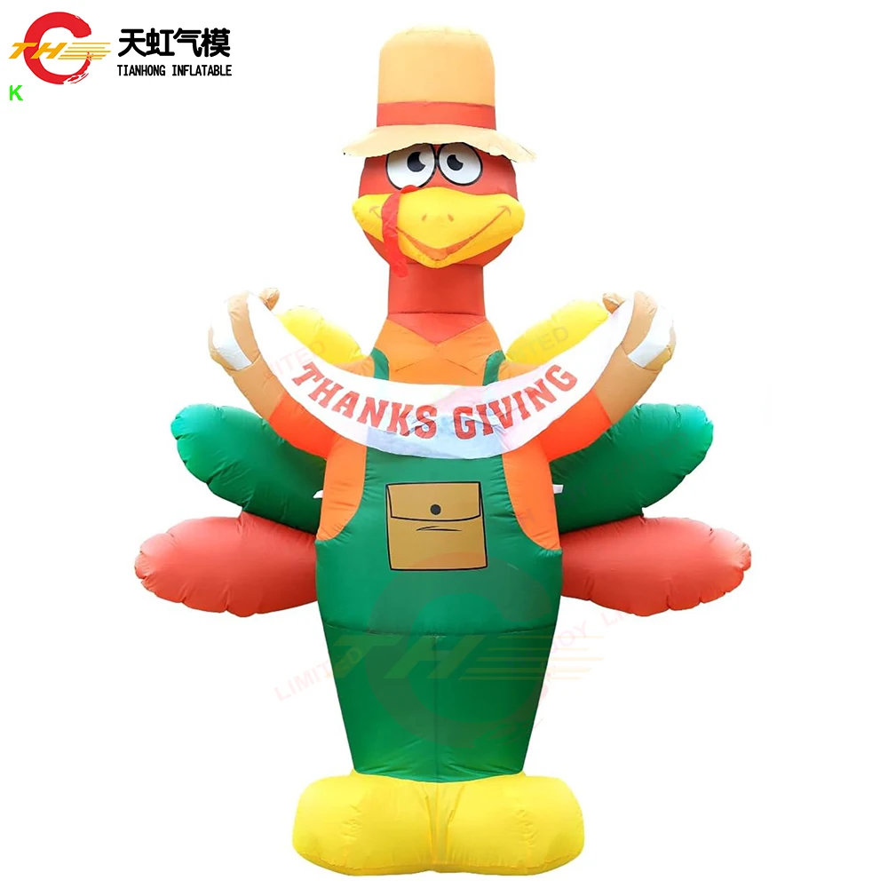 Fast Door Ship Inflatable Turkey for Thanksgiving Day Customized Inflatable Chicken for Advertising
Fast Door Ship Inflatable Turkey for Thanksgiving Day Customized Inflatable Chicken for Advertising