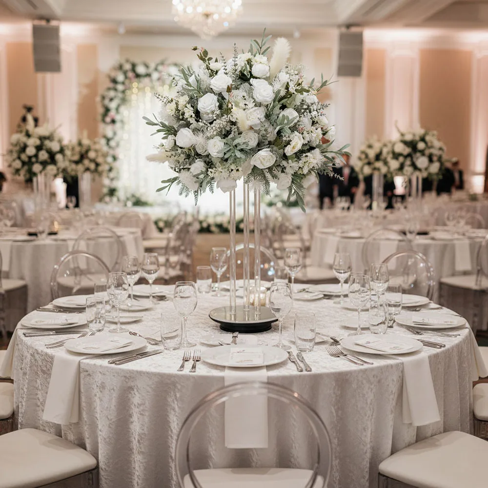 Flower Ball Banquet Table Setting Artificial Flowers Wedding Decoration Studio Decor Restaurant Centerpiece
Flower Ball Banquet Table Setting Artificial Flowers Wedding Decoration Studio Decor Restaurant Centerpiece