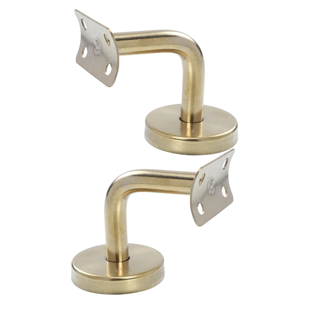 2 Pcs Stair H rail Brackets Wall Mounted Stainless Steel 60x60 Clips For Indoor Outdoor Stairs Railings Supports
2 Pcs Stair H rail Brackets Wall Mounted Stainless Steel 60x60 Clips For Indoor Outdoor Stairs Railings Supports
