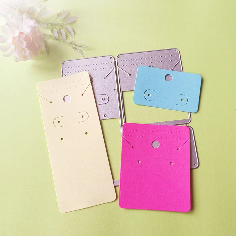3 new sizes of jewelry display cards cutting dies scrapbook decoration embossed photo album decoration card making DIY crafts
3 new sizes of jewelry display cards cutting dies scrapbook decoration embossed photo album decoration card making DIY crafts