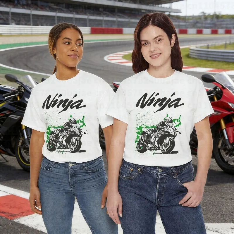 Летняя быстросохнущая дышащая футболка Kawasaki из 100% хлопка с принтом, тонкая, для мужчин и женщин, для мотоциклистов, комфортная
Летняя быстросохнущая дышащая футболка Kawasaki из 100% хлопка с принтом, тонкая, для мужчин и женщин, для мотоциклистов, комфортная