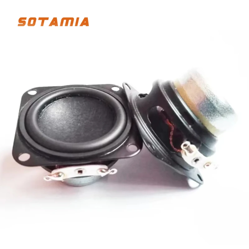 SOTAMIA 2Pcs 1.5 Inch Full Range Speaker Column 40mm 4 Ohm 6W DIY Home Music Bluetooth Speaker Hifi Bass Audio Sound Loudspeaker
SOTAMIA 2Pcs 1.5 Inch Full Range Speaker Column 40mm 4 Ohm 6W DIY Home Music Bluetooth Speaker Hifi Bass Audio Sound Loudspeaker