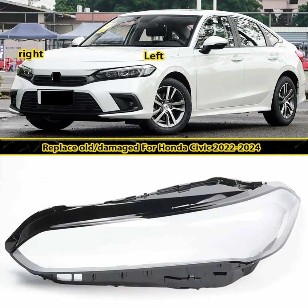 Корпус фары для Honda Civic 2022 2023 2024, крышка фары, прозрачная линза из плексигласа, автозапчасти
Корпус фары для Honda Civic 2022 2023 2024, крышка фары, прозрачная линза из плексигласа, автозапчасти