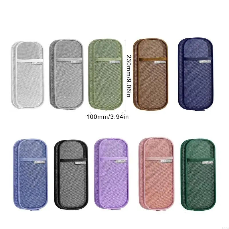 LXAA Pencil Case Clear Mesh Pen Pouches Double Layer Pen Bag Pencil Organizers Travel Makeup Brush Holder for School Office
LXAA Pencil Case Clear Mesh Pen Pouches Double Layer Pen Bag Pencil Organizers Travel Makeup Brush Holder for School Office