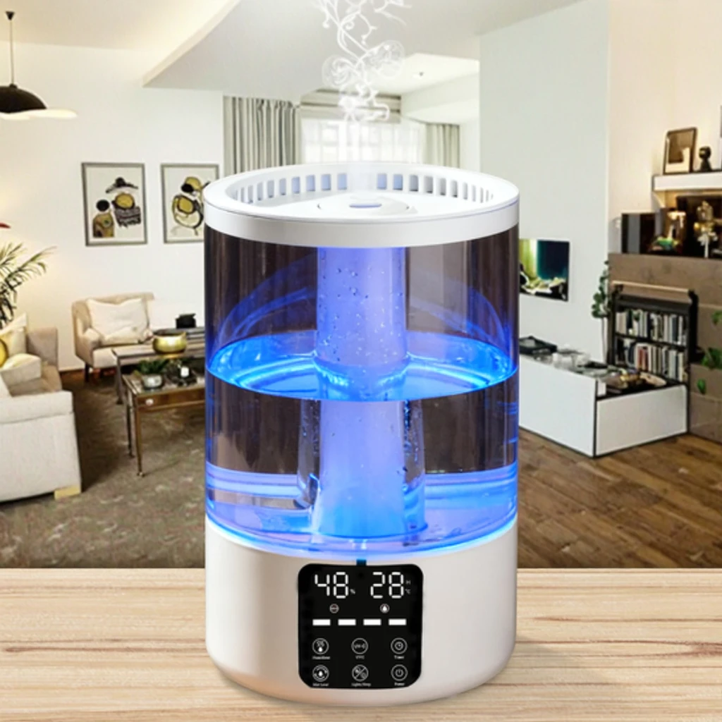 Factory Direct Sales 5L Essential Oil Humidifier LED Light Aromatherapy Humidifiers for Household Bedroom Humidifier
Factory Direct Sales 5L Essential Oil Humidifier LED Light Aromatherapy Humidifiers for Household Bedroom Humidifier