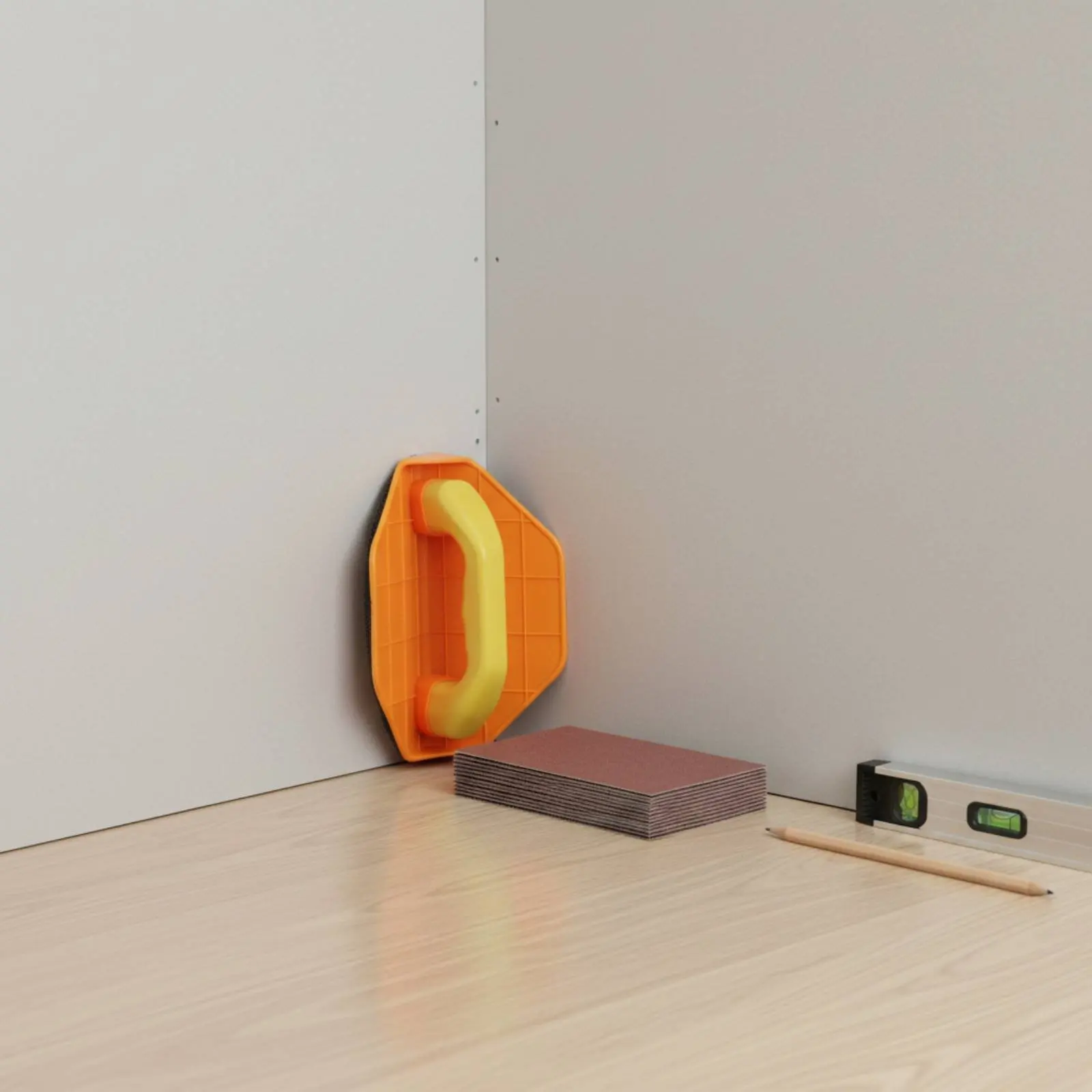 Sanding Sheet Holder Easy to Use Sanding Block Hand Sander Comfortable Grip Drywall Sander Non-Slip Handle for Painters
Sanding Sheet Holder Easy to Use Sanding Block Hand Sander Comfortable Grip Drywall Sander Non-Slip Handle for Painters