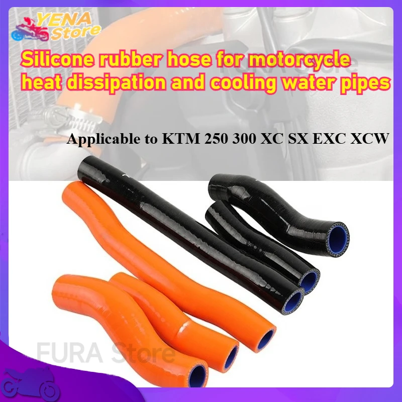 Silicone radiator hoses, cooling tubes and water pipe motorcycle parts suitable for KTM 250 300 XC SX EXC XCW accessories
Silicone radiator hoses, cooling tubes and water pipe motorcycle parts suitable for KTM 250 300 XC SX EXC XCW accessories