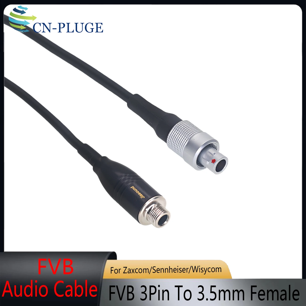 FVB 003Pin To 3.5mm Female Plug Lock Audio Converter Cable For Zaxcom/Lectrosonics/Sennheiser Wireless Microphone Waist Pack
FVB 003Pin To 3.5mm Female Plug Lock Audio Converter Cable For Zaxcom/Lectrosonics/Sennheiser Wireless Microphone Waist Pack