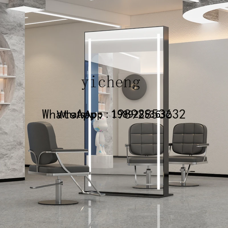 J1 barber shop mirror table with lamp, special perm and dyeing area for hair salon, barber shop barber mirror
J1 barber shop mirror table with lamp, special perm and dyeing area for hair salon, barber shop barber mirror