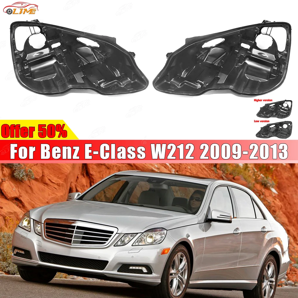 Fit For Benz E-Class W212 2009-2013 Headlight housing Front headlight rear housing Headlight Base Cover Plate Car Accessories
Fit For Benz E-Class W212 2009-2013 Headlight housing Front headlight rear housing Headlight Base Cover Plate Car Accessories