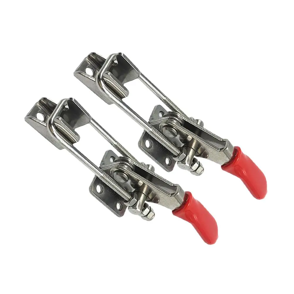 2Pcs Stainless Steel Toggle Clamps Quick Release Cabinet Door Latch U-Shaped Bar Easy Install Home Office Factory Use Hardware
2Pcs Stainless Steel Toggle Clamps Quick Release Cabinet Door Latch U-Shaped Bar Easy Install Home Office Factory Use Hardware