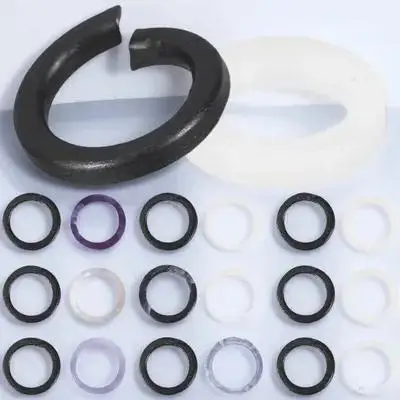 10 Pairs Guitar Tuner Handle Gaskets Washer for Tuning Peg Portable Washers Plastic
10 Pairs Guitar Tuner Handle Gaskets Washer for Tuning Peg Portable Washers Plastic