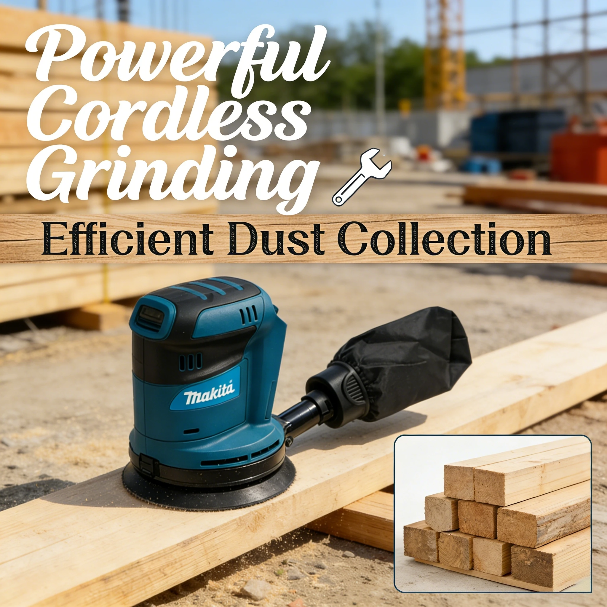 Makita DBO180Z Cordless 18V Lithium-Ion Orbital Sander for Woodworking & Surface Polishing (Bare Tool)
Makita DBO180Z Cordless 18V Lithium-Ion Orbital Sander for Woodworking & Surface Polishing (Bare Tool)