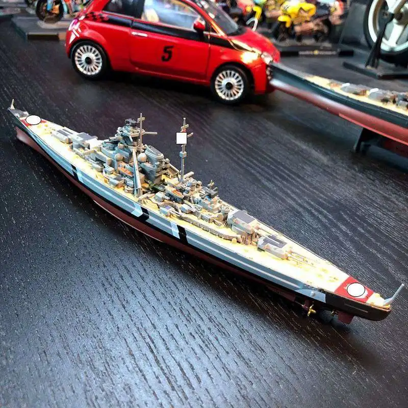 Ship Model Alloy Ship Battleship German Warship Bismarck Battleship Complete Model Toy Hobby
Ship Model Alloy Ship Battleship German Warship Bismarck Battleship Complete Model Toy Hobby