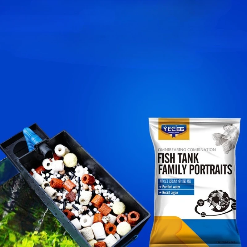 YEE Aquarium Filter Media Set Biological&Chemical Filtration Ceramic Rings,Bio Media&Activated Carbon for Fish Tank/Turtle Tank
YEE Aquarium Filter Media Set Biological&Chemical Filtration Ceramic Rings,Bio Media&Activated Carbon for Fish Tank/Turtle Tank