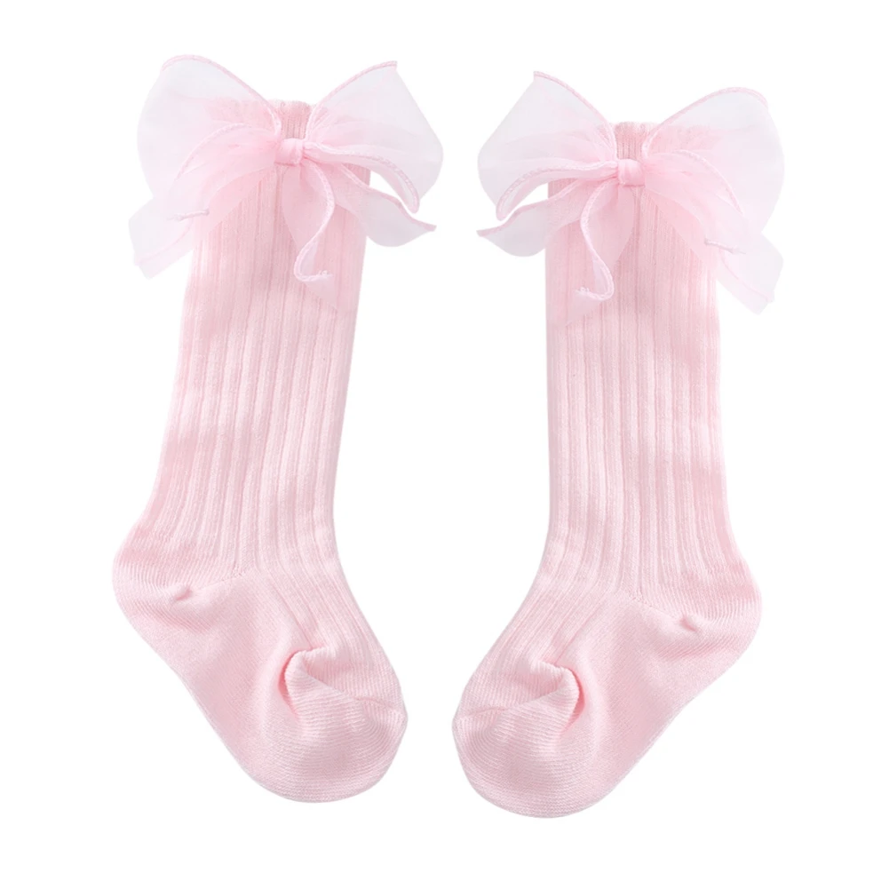 Baby Girls Knee High Socks Bow-Stitched Toddler Breathable Long Sock Cable Knit Tube Stockings
Baby Girls Knee High Socks Bow-Stitched Toddler Breathable Long Sock Cable Knit Tube Stockings