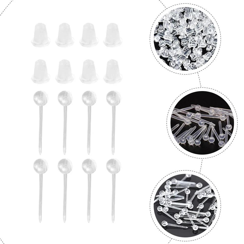 1 set Plastic Plugs Multi-Functional Ear Studs Plugs Plastic Earring Retainers Wear Resistant Break Resistant Protective Earring
1 set Plastic Plugs Multi-Functional Ear Studs Plugs Plastic Earring Retainers Wear Resistant Break Resistant Protective Earring