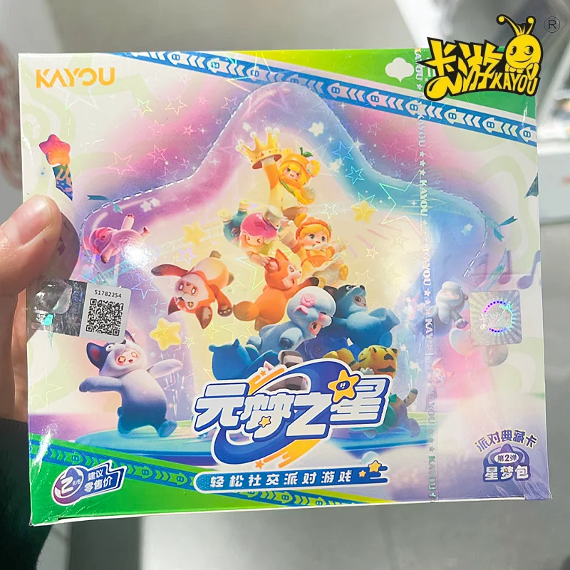 Подлинная коллекция KAYOU Yuanmeng Star Party Dream Pack Second Bullet 2, коллекционная карта, аниме, периферийная игрушка, флэш-карта, подарки
Подлинная коллекция KAYOU Yuanmeng Star Party Dream Pack Second Bullet 2, коллекционная карта, аниме, периферийная игрушка, флэш-карта, подарки