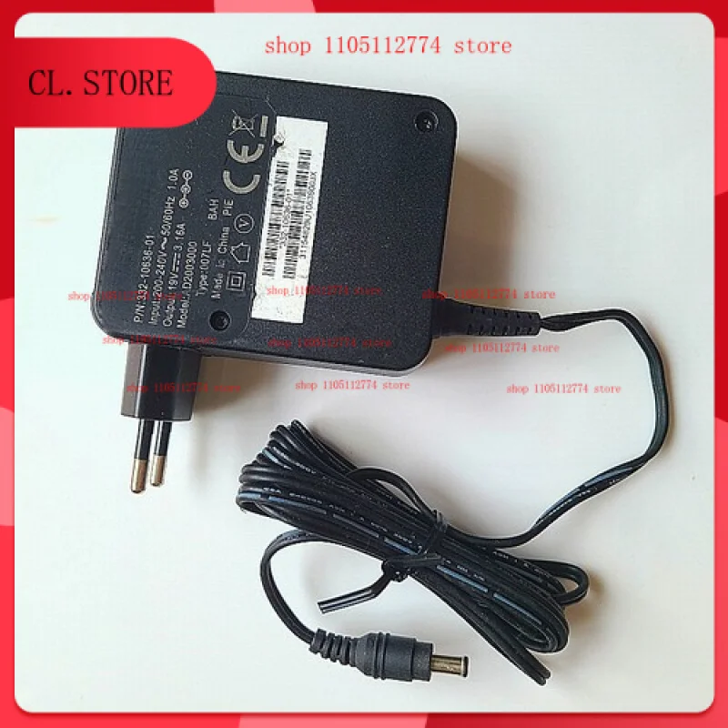 Адаптер переменного тока для маршрутизатора NETGEAR AD2003000, шнур питания, зарядное устройство -ЕС, 19 В, 3,16 А
Адаптер переменного тока для маршрутизатора NETGEAR AD2003000, шнур питания, зарядное устройство -ЕС, 19 В, 3,16 А