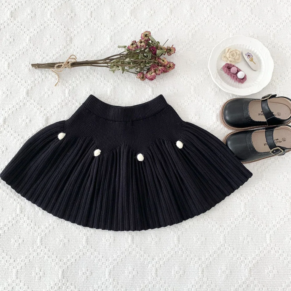 Baby Girls Knitted Skirt Toddler Kids Winter Black Skirts Children Clothing 2-7Y
Baby Girls Knitted Skirt Toddler Kids Winter Black Skirts Children Clothing 2-7Y
