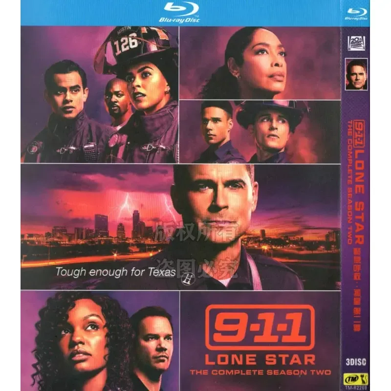 American Action TV Series Emergency Call for Help Lone Star Seasons 1 and 2 BD Blu-ray High Definition 5 Disc Set
American Action TV Series Emergency Call for Help Lone Star Seasons 1 and 2 BD Blu-ray High Definition 5 Disc Set