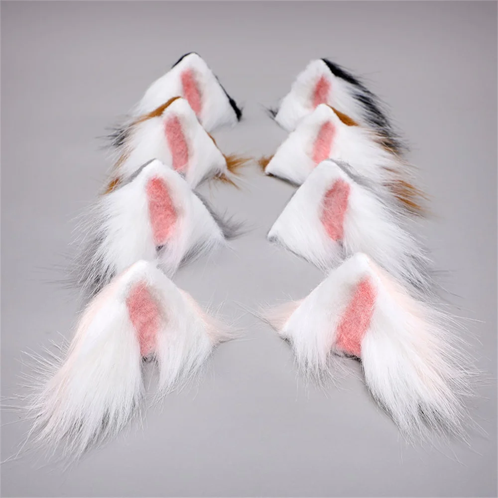 Furry Plush Fox Anime Cosplay Ears Headband Contrast Color Simutation Animal Hair Hoop Japanese Kawaii Cosplay Headpiece
Furry Plush Fox Anime Cosplay Ears Headband Contrast Color Simutation Animal Hair Hoop Japanese Kawaii Cosplay Headpiece