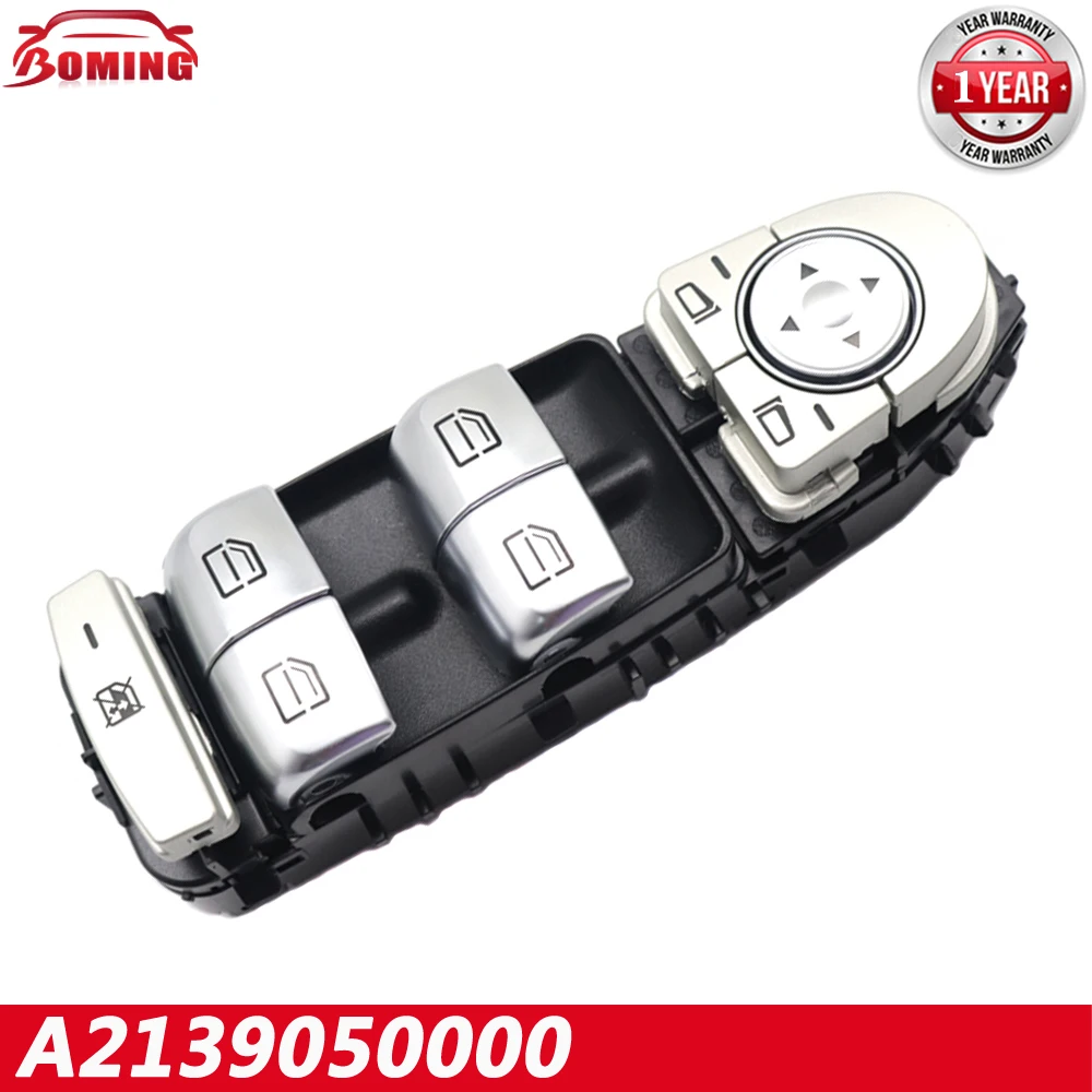 NEW Power Window Master Control Switch A2139050000 2139050000 For Mercedes-Benz W213 CLASS E220 E250 E300 E350 E43 E63
NEW Power Window Master Control Switch A2139050000 2139050000 For Mercedes-Benz W213 CLASS E220 E250 E300 E350 E43 E63