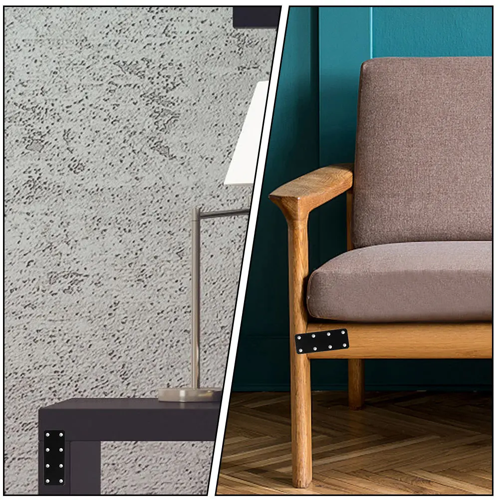 10pcs Corner Flat Flat Straight Brace Straight Brace Solid Iron Mending Plate For Furniture Repair Fixing Rust Resistant
10pcs Corner Flat Flat Straight Brace Straight Brace Solid Iron Mending Plate For Furniture Repair Fixing Rust Resistant