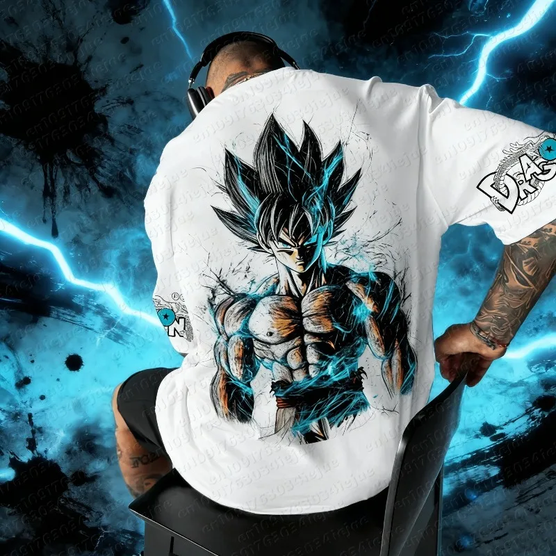2026 Summer Dragon Ball Cotton Printed T-shirt Men's New Anime Printed Comfortable and Breathable Casual Loose Y2k Tee Tops New
2026 Summer Dragon Ball Cotton Printed T-shirt Men's New Anime Printed Comfortable and Breathable Casual Loose Y2k Tee Tops New
