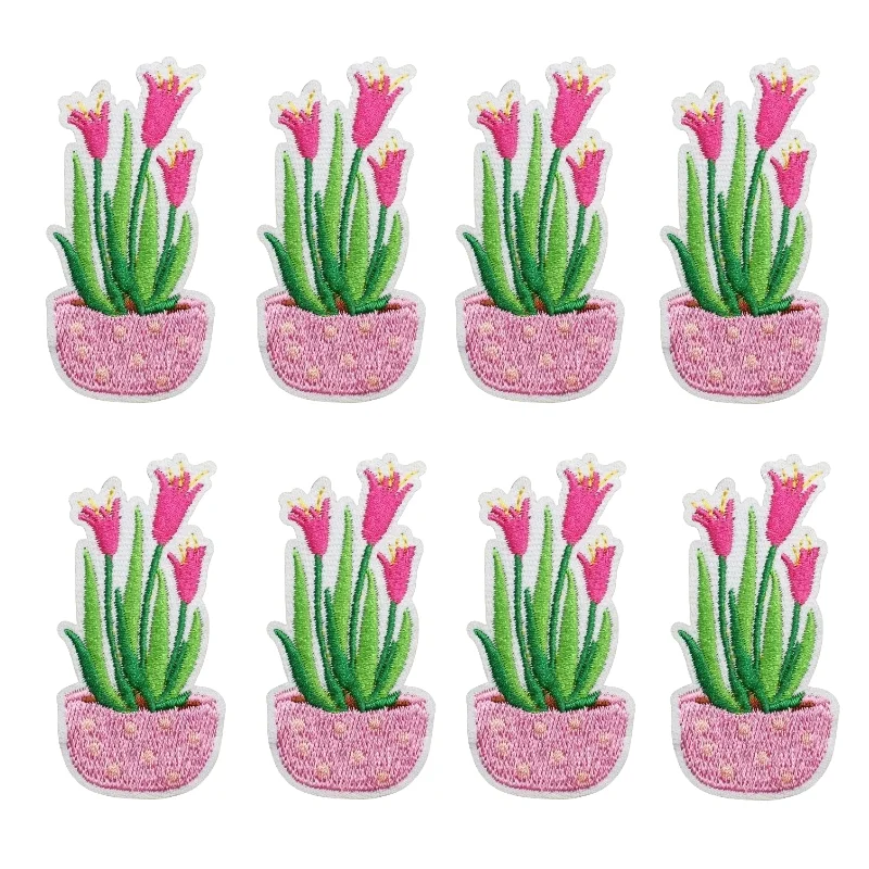 Plant Embroidery Decorative Flower Pot Patch Cartoon Potted Cloth Sticker Canvas Bag Sticker Art Boots Potted Plant Computer
Plant Embroidery Decorative Flower Pot Patch Cartoon Potted Cloth Sticker Canvas Bag Sticker Art Boots Potted Plant Computer