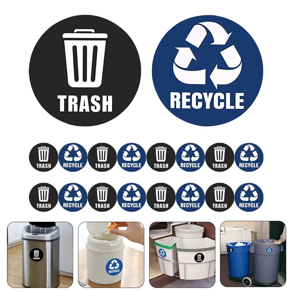 1Set Recycle and Trash Sticker Waterproof Self Adhesive Label for Trash Can Waste Sorting Classification Decal
1Set Recycle and Trash Sticker Waterproof Self Adhesive Label for Trash Can Waste Sorting Classification Decal