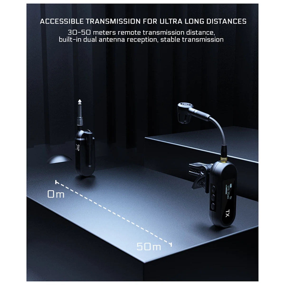 Saxophone Instrument Dedicated Wireless Microphone Outdoor Stage Small Microphone Instrument Wireless Clip Microphone
Saxophone Instrument Dedicated Wireless Microphone Outdoor Stage Small Microphone Instrument Wireless Clip Microphone