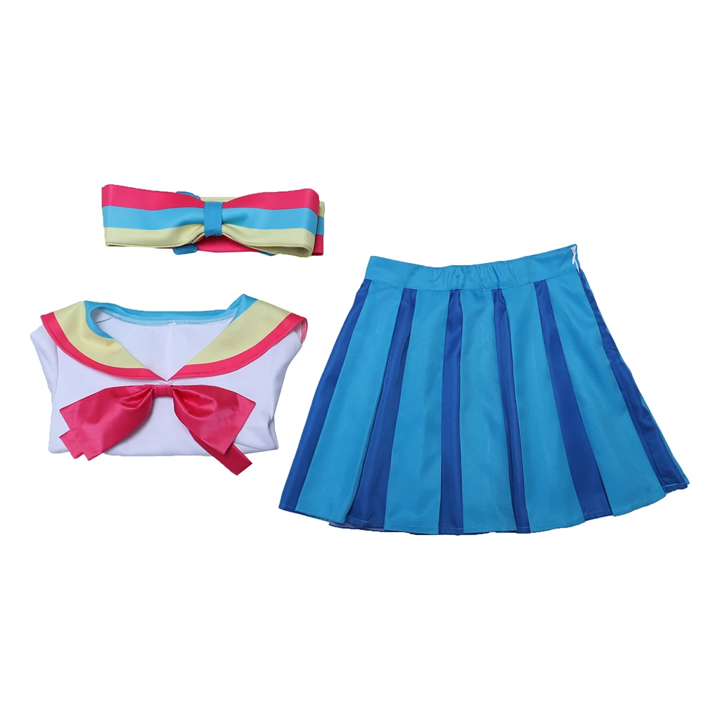 Cute Giffany Cosplay Costume Girls Sailor Romance Academy 7 .GIFfany Sailor Giffany Uniform Cosplay Costume with Headdress
Cute Giffany Cosplay Costume Girls Sailor Romance Academy 7 .GIFfany Sailor Giffany Uniform Cosplay Costume with Headdress