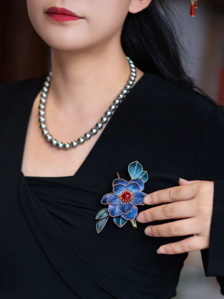 Yuzhou Velvet Cherry Blossom Hair Accessories Brooch Pin Traditional Chinese Hanfu Women's Fashion Jewelry
Yuzhou Velvet Cherry Blossom Hair Accessories Brooch Pin Traditional Chinese Hanfu Women's Fashion Jewelry