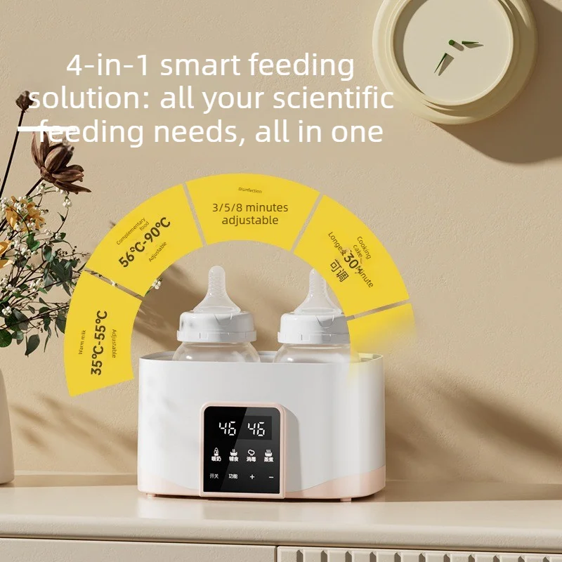 Интеллектуальный подогреватель груди 2-в-1 с автоматическим подогревом и изоляцией, машина для подогрева грудного молока, постоянная температура ребенка
Интеллектуальный подогреватель груди 2-в-1 с автоматическим подогревом и изоляцией, машина для подогрева грудного молока, постоянная температура ребенка