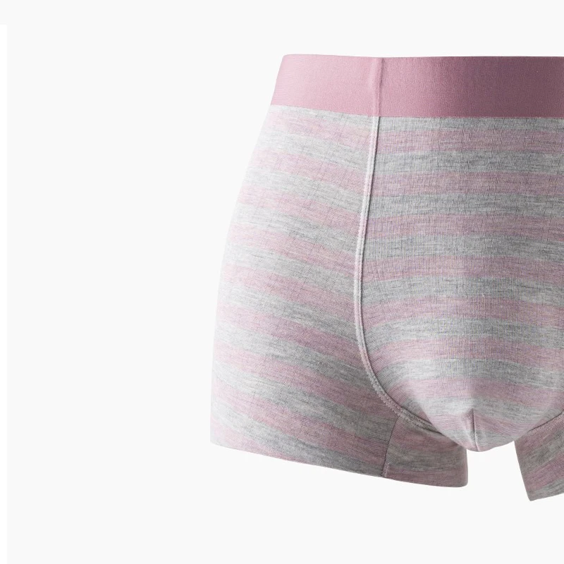 Modal men's underwear comfortable boxer shorts breathable mid-waist striped boxers
Modal men's underwear comfortable boxer shorts breathable mid-waist striped boxers