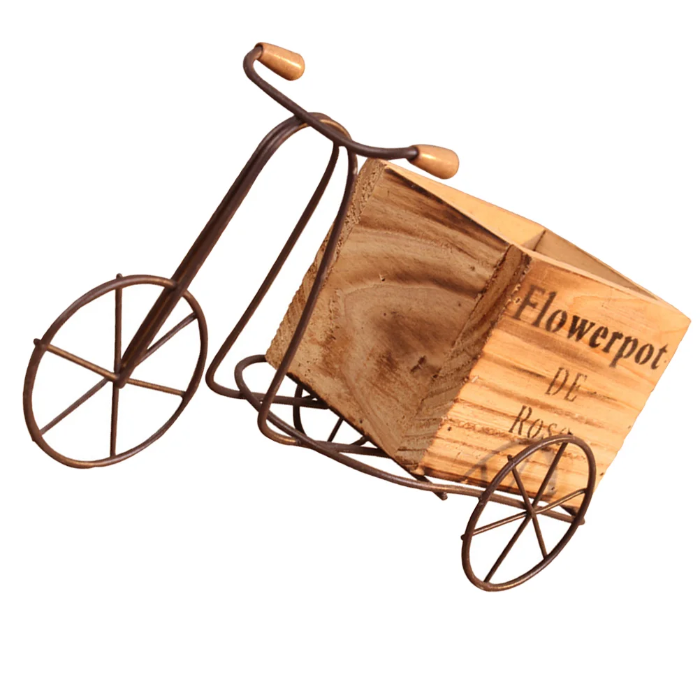 Iron Tricycle Plant Stand Wooden Flower Pot Bike Planter Holder Desktop Garden Decoration Wood Plant Pot Stand Tricycle Display
Iron Tricycle Plant Stand Wooden Flower Pot Bike Planter Holder Desktop Garden Decoration Wood Plant Pot Stand Tricycle Display