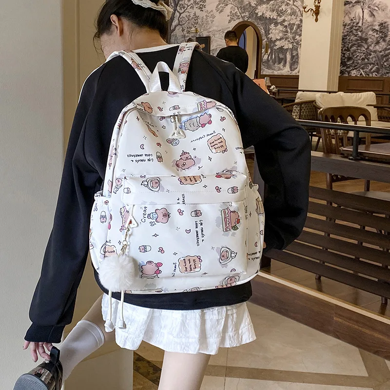 Cute Backpack Large Capacity Cartoon Backpacks Back To School Bags Class Bags for Girl Children Backpacks Mother Kids Bags Сумка
Cute Backpack Large Capacity Cartoon Backpacks Back To School Bags Class Bags for Girl Children Backpacks Mother Kids Bags Сумка